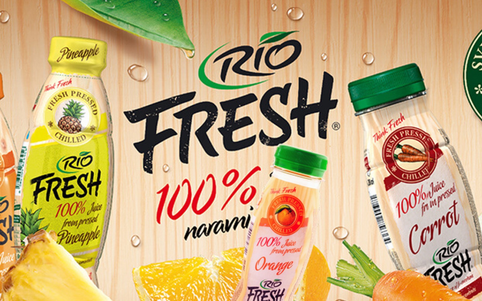Kóstoltad már a Rio Fresh termékeit?! 100% vegyes gyümölcslé hidegen préselve